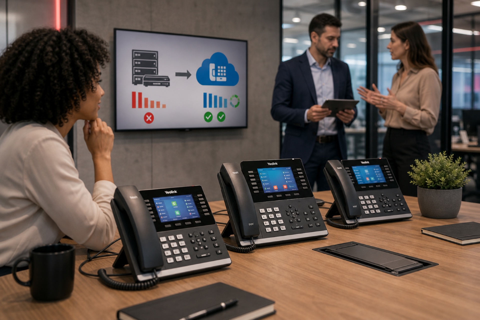 Telefonia integrada a canais e atendimento.
