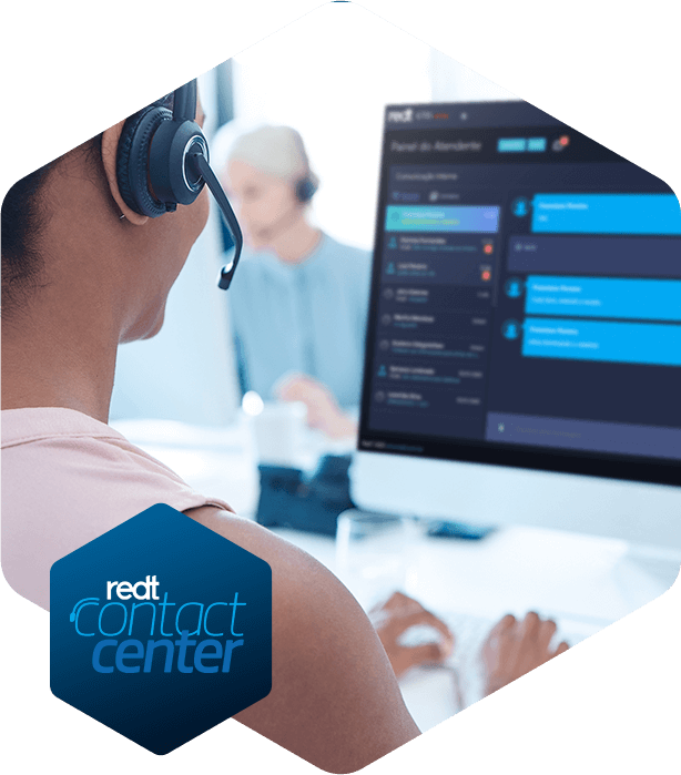 Painel do Contact Center RedT